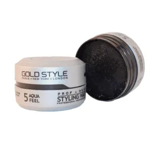 Gold style aqua wax